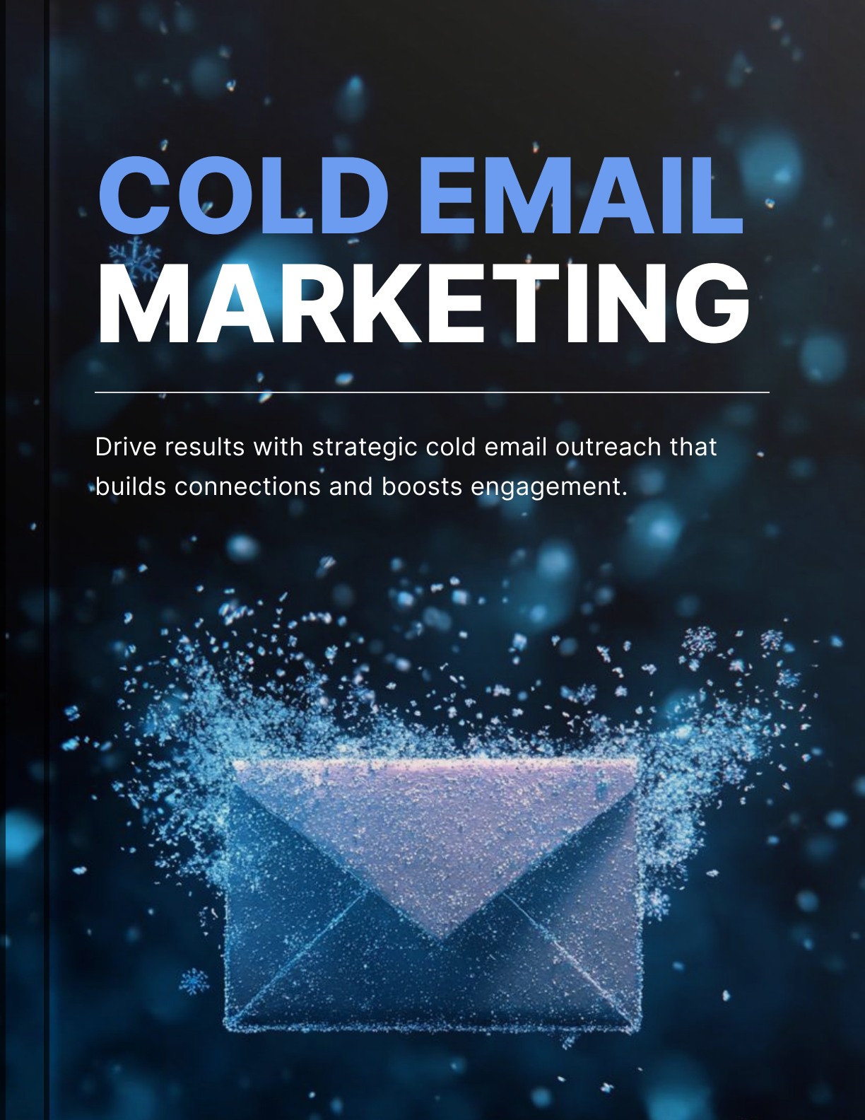 Cold Email Marketing digital book cover
